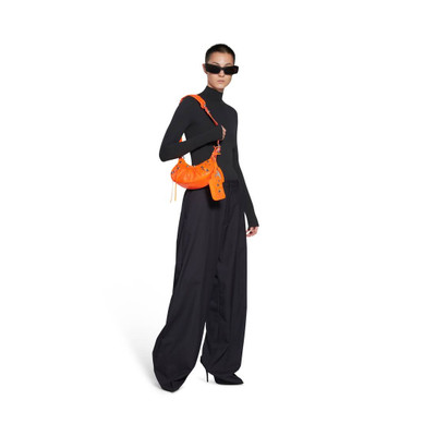 BALENCIAGA Women's Le Cagole Xs Shoulder Bag in Fluo Orange outlook