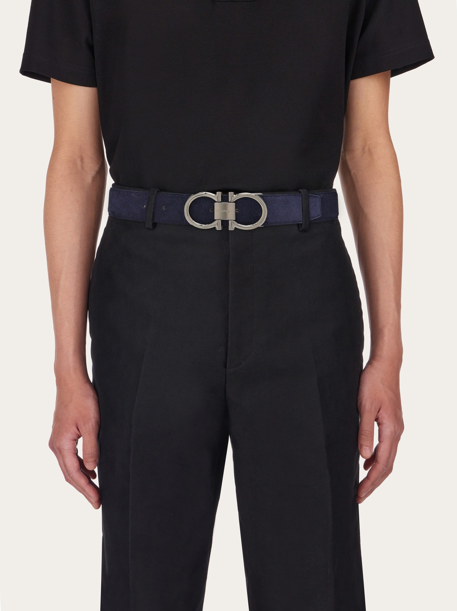 Adjustable Gancini belt - 4