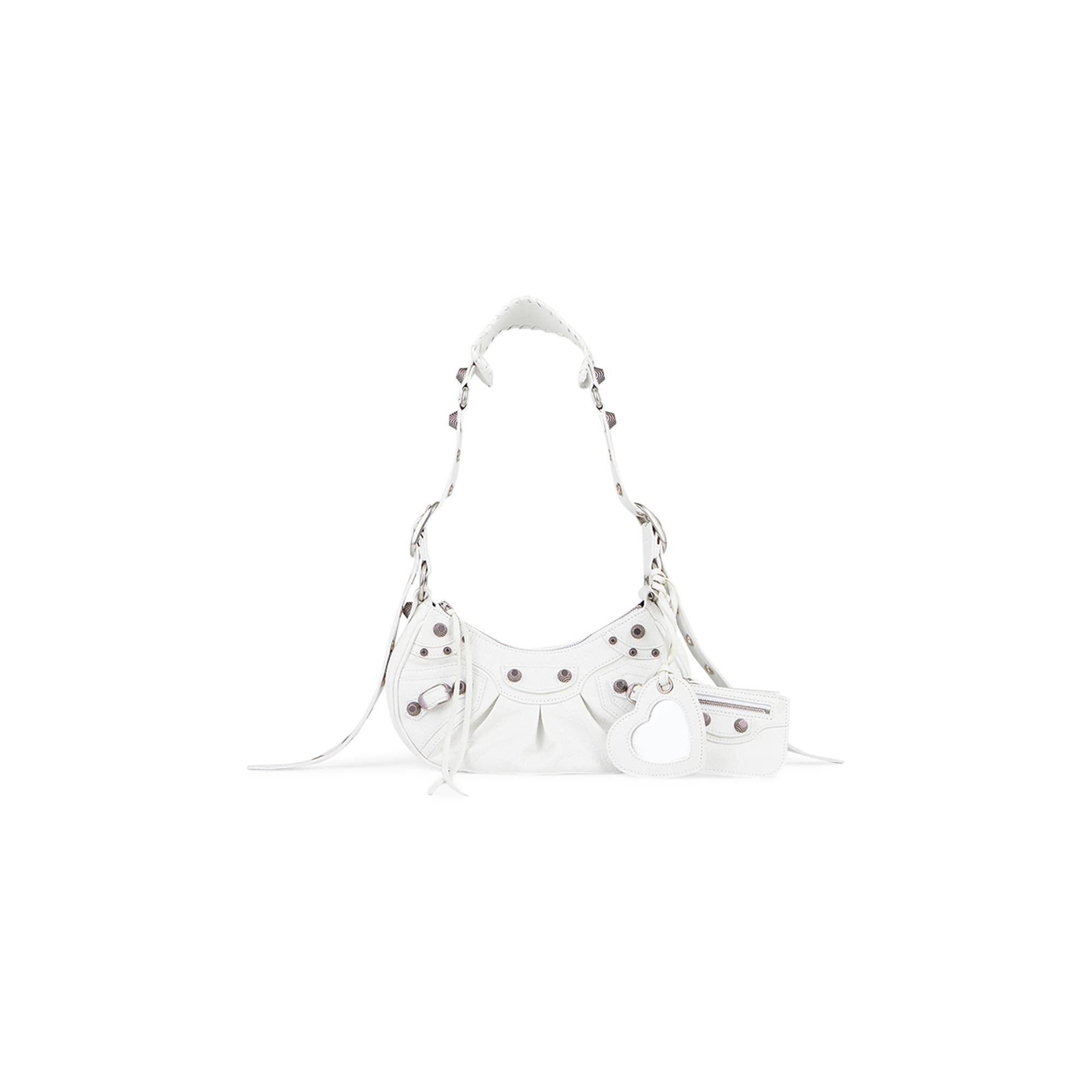 Balenciaga XS Le Cagole Shoulder Bag 'Optic White' - 1