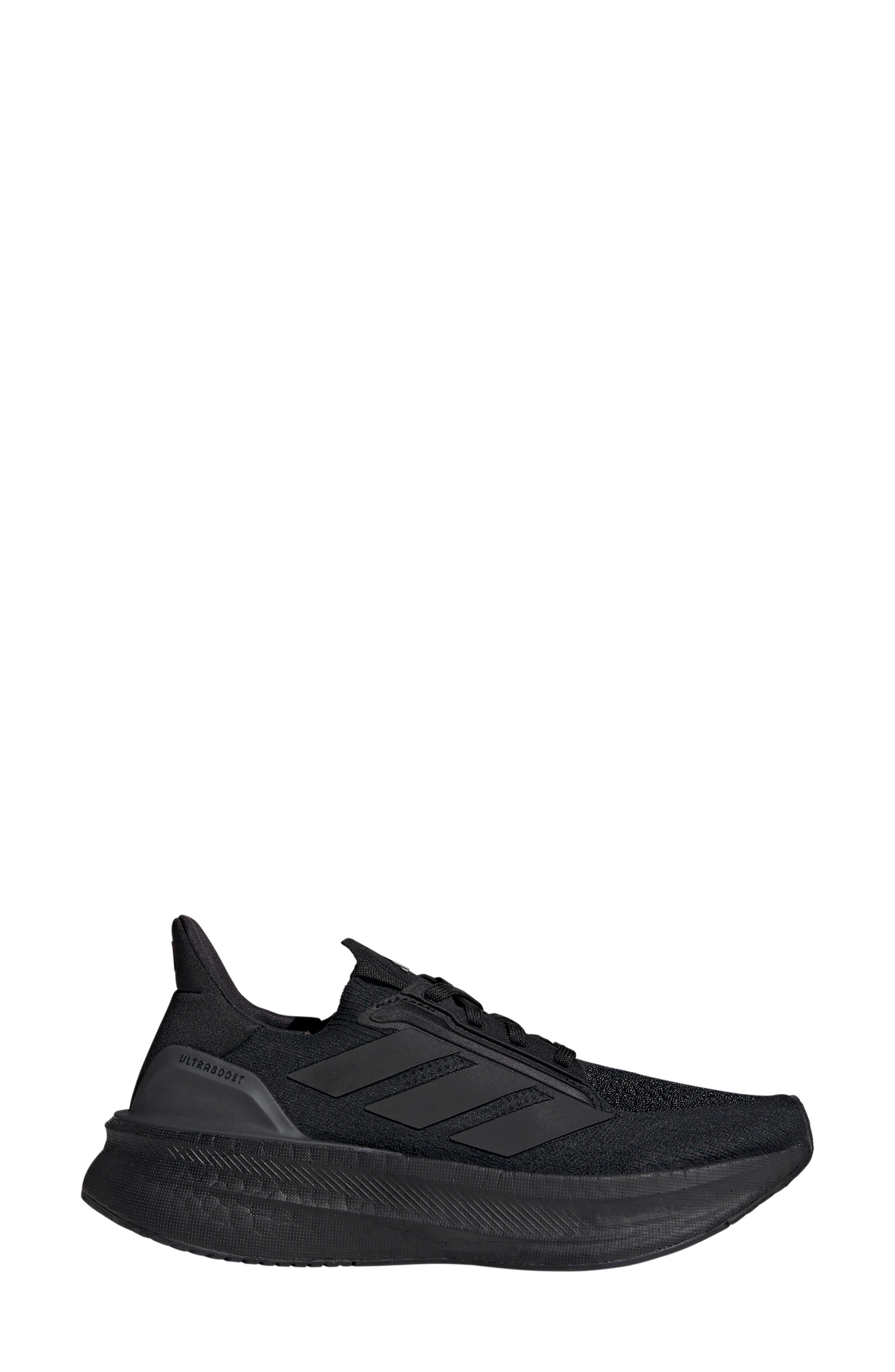 adidas Ultraboost 5 Running Shoe in Black/Black/White at Nordstrom - 3
