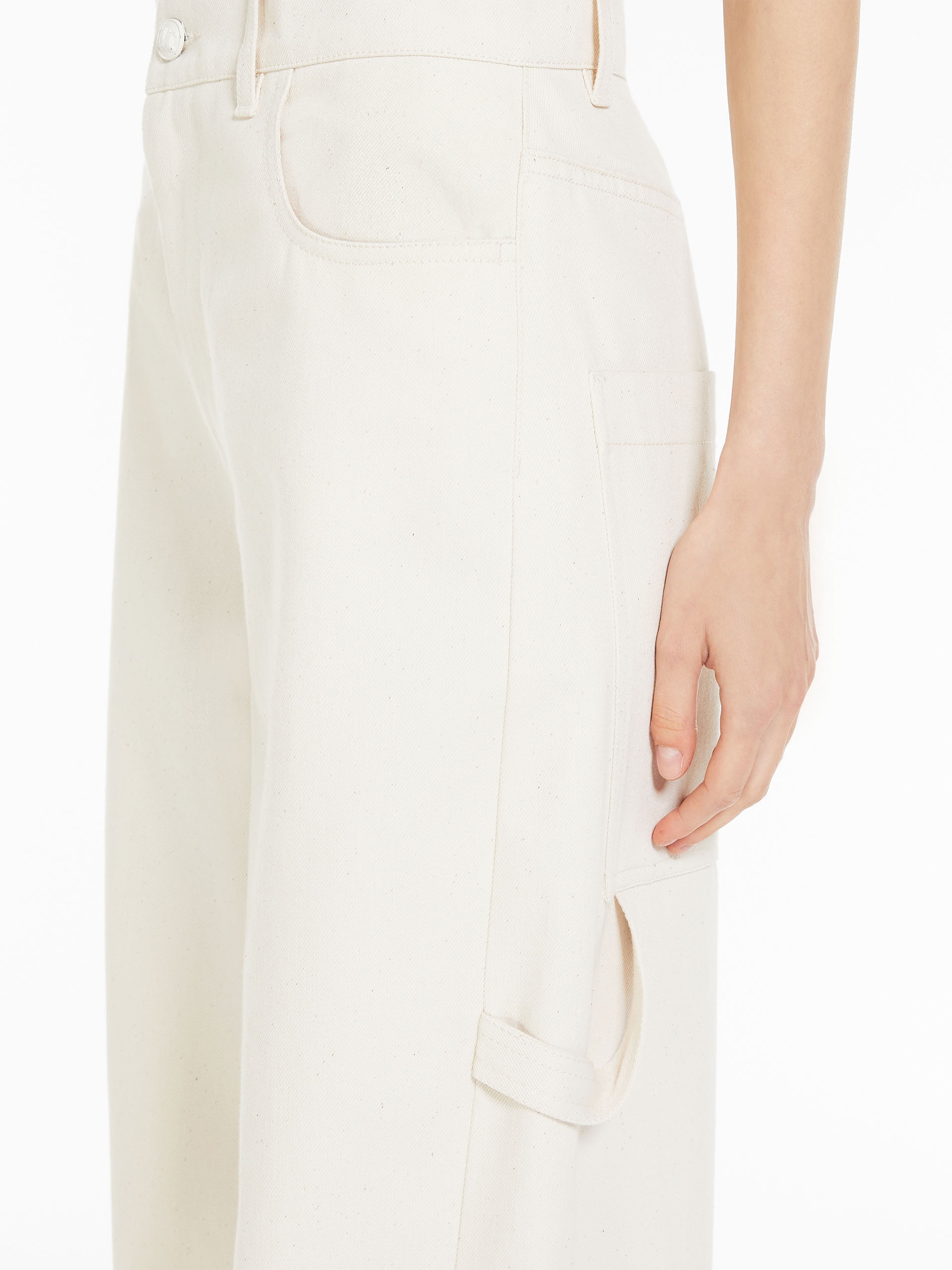 SEGNALE Wide denim trousers - 5