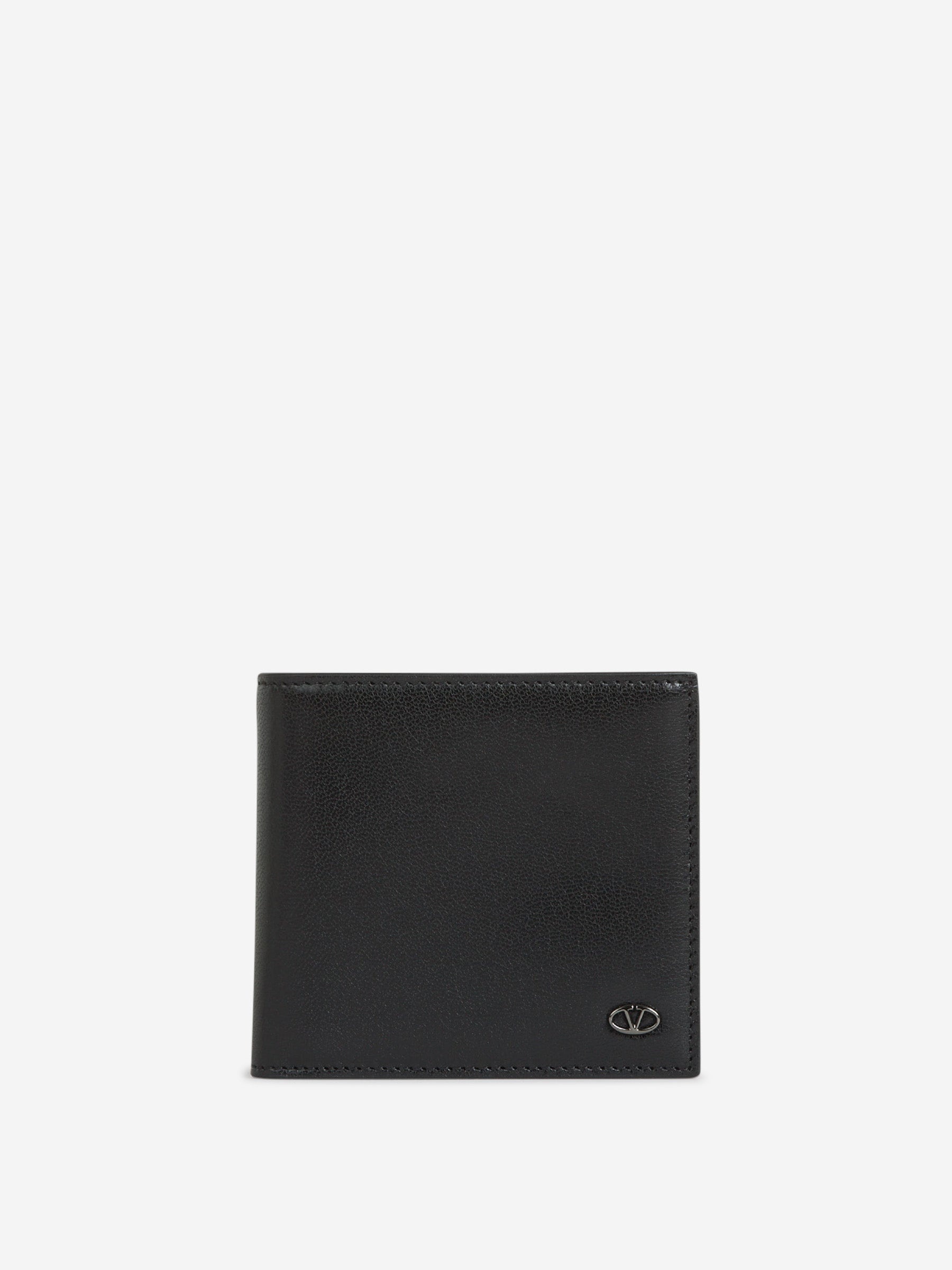 VLOGO LEATHER WALLET - 1