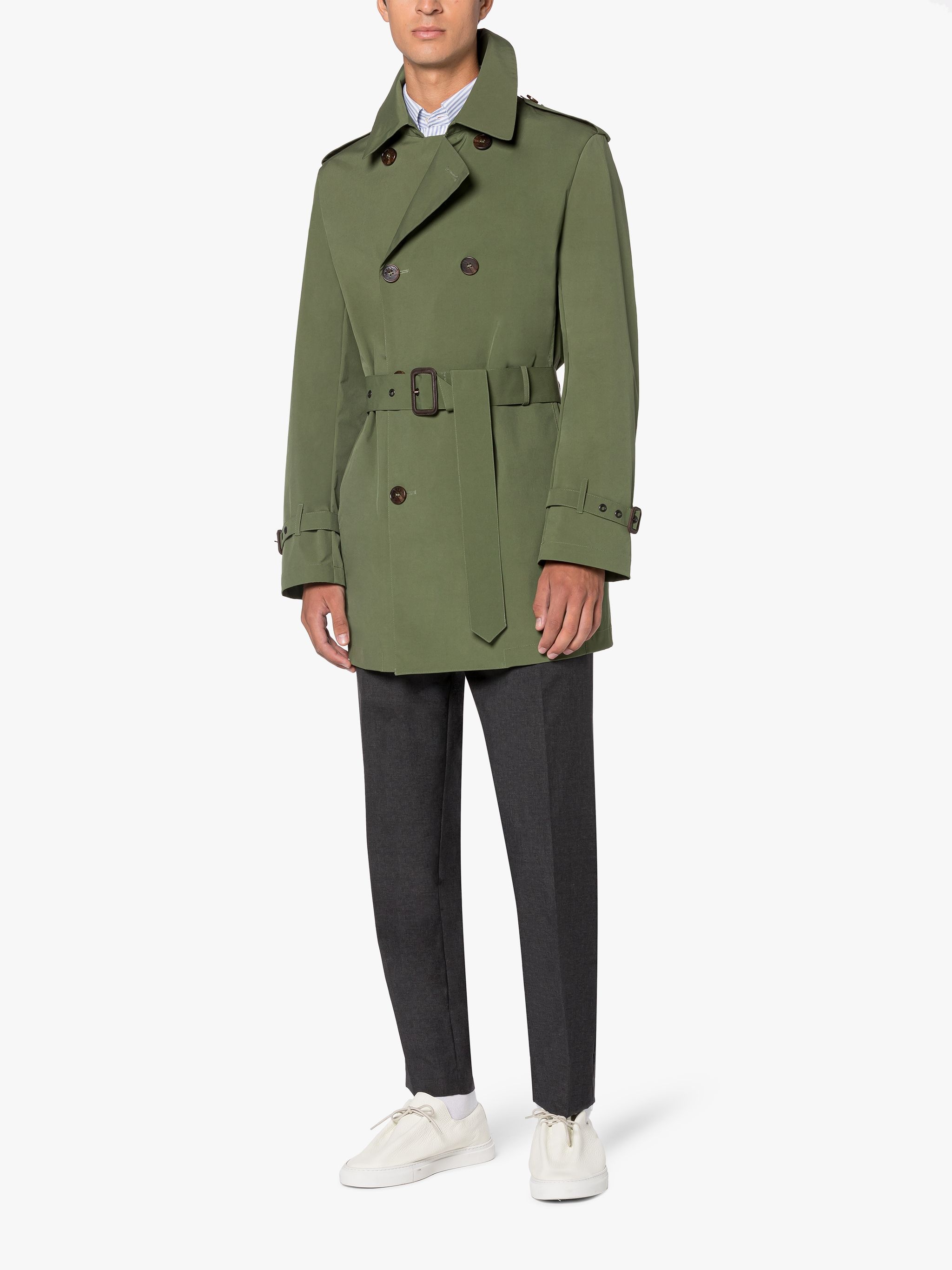 KINGS FOUR LEAF CLOVER ECO DRY TRENCH COAT - 4