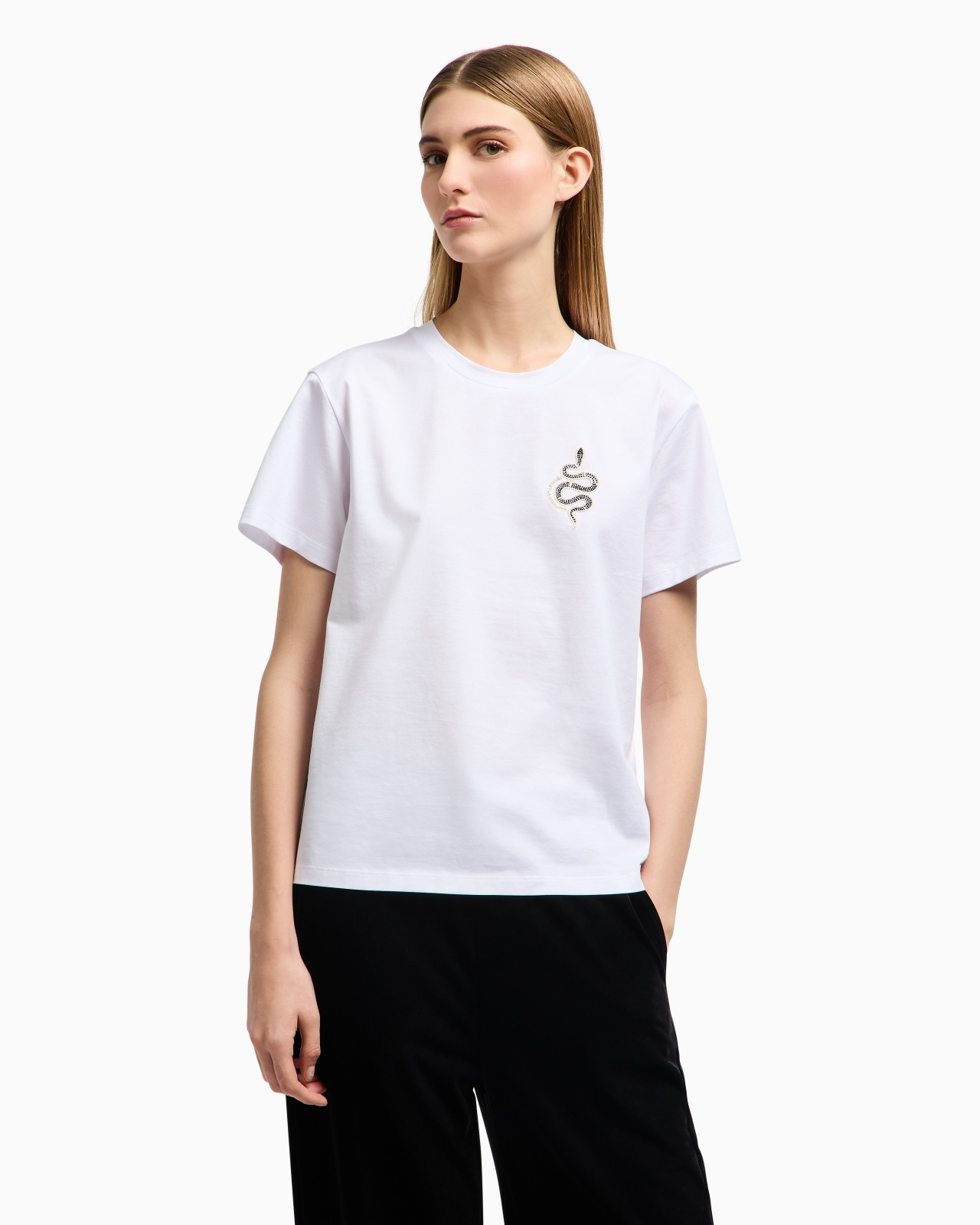MERCERISED JERSEY T-SHIRT WITH LUNAR NEW YEAR EMBROIDERY - 2
