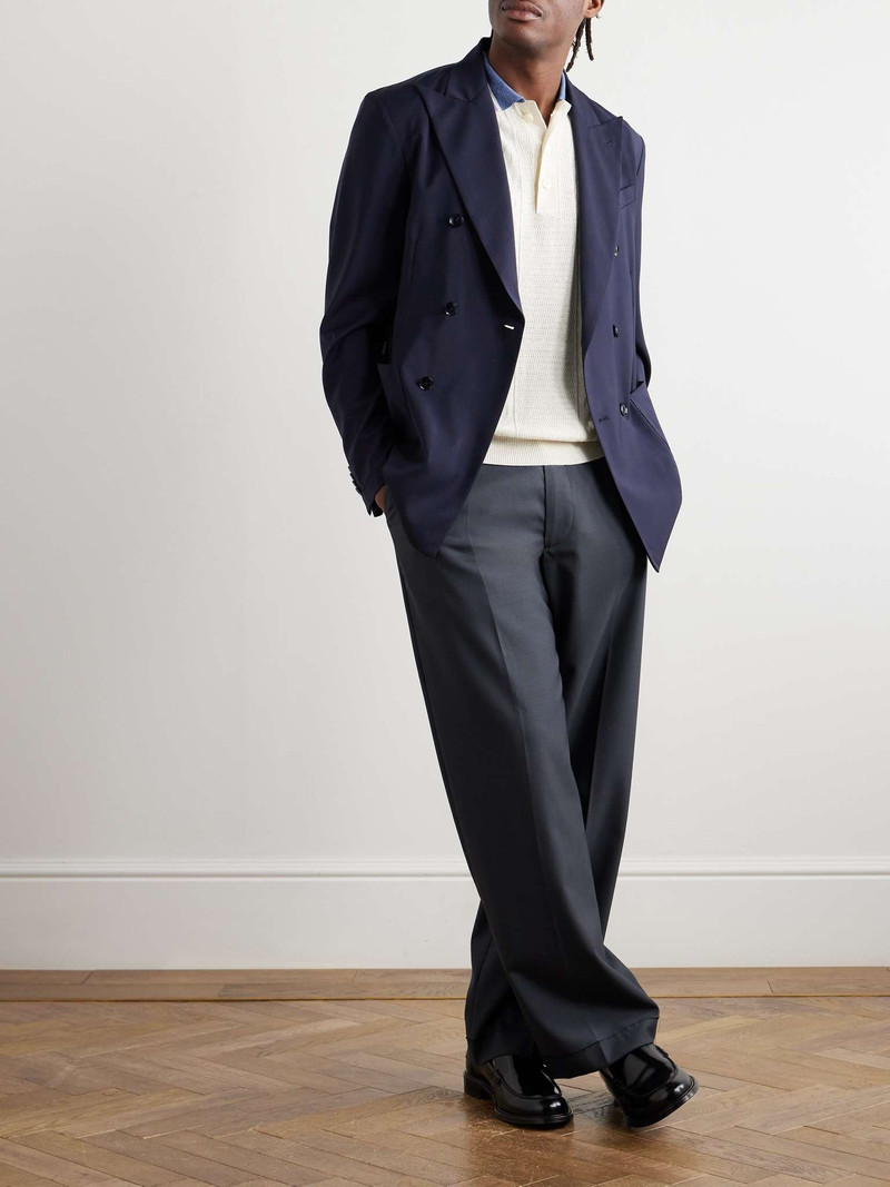 BARENA Siroco Double-Breasted Wool Suit Jacket outlook