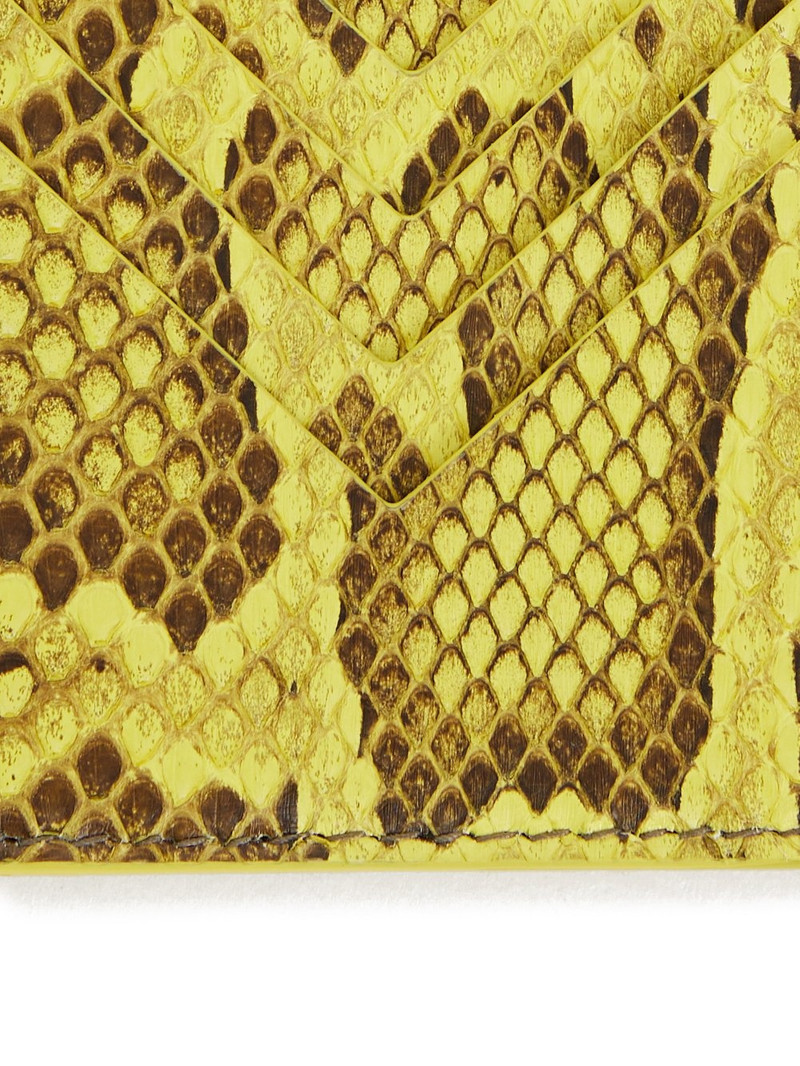 Rick Owens Square Card Holder 'Lemon' 4