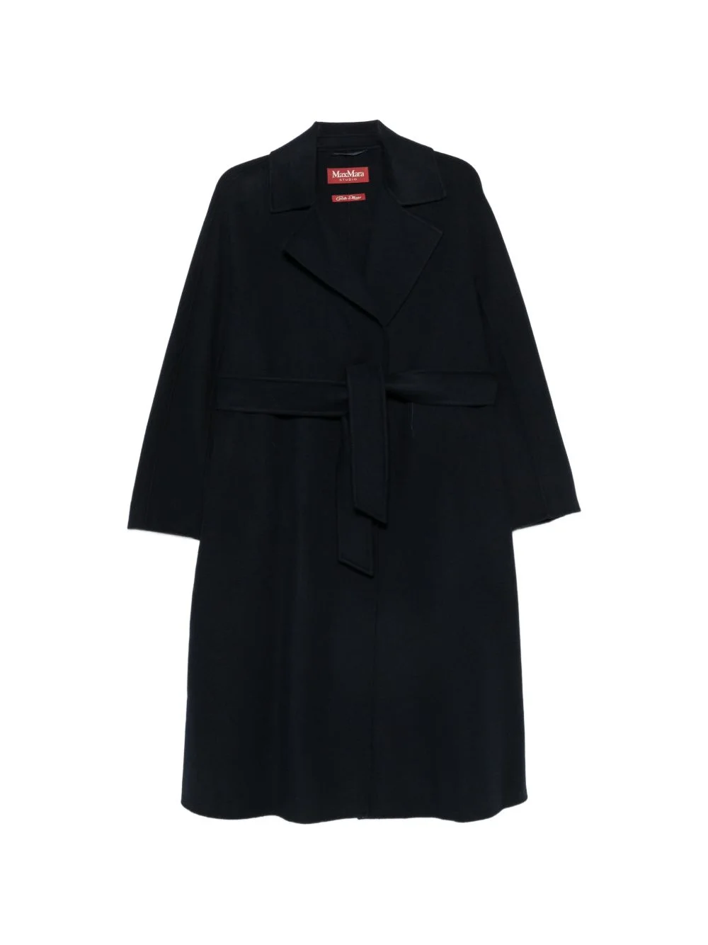Cles belted wrap coat - 1