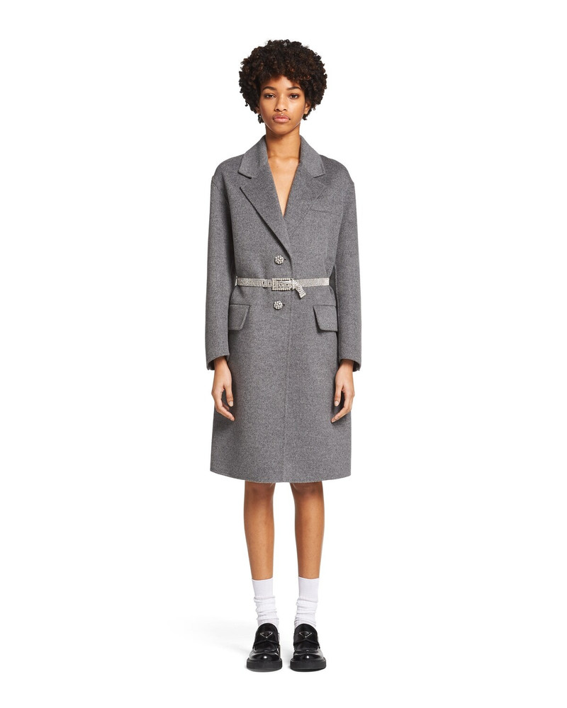 Prada Cashgora coat outlook