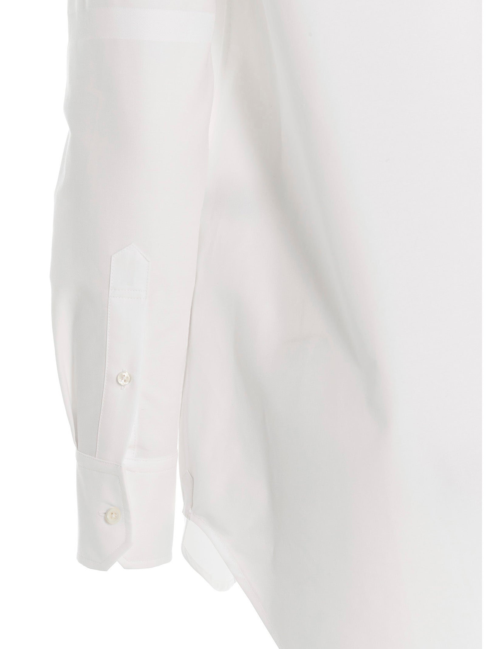 Thom Browne Women Logo Pussy Bow Blouse - 4
