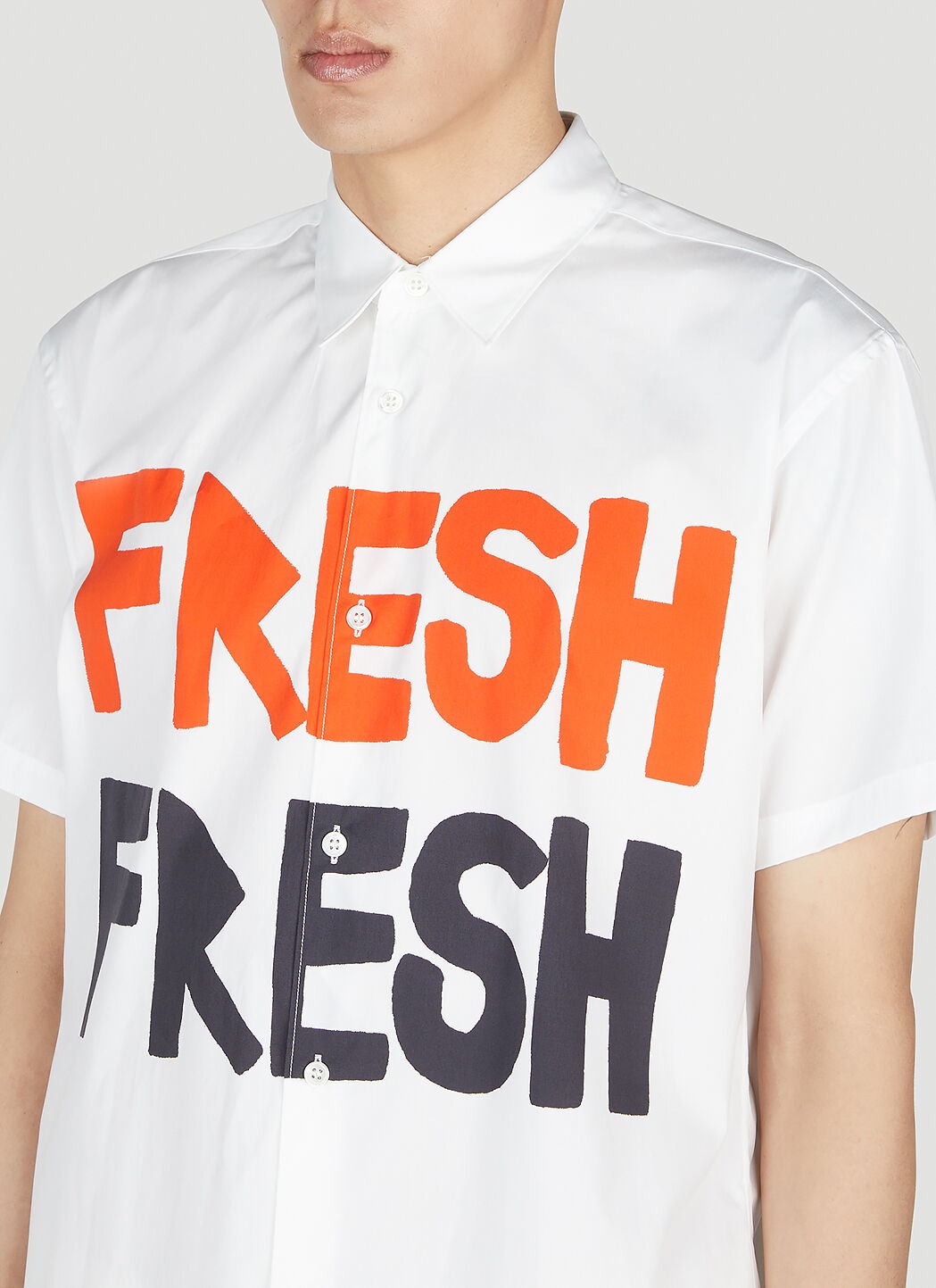 x Brett Westfall Text Print Shirt - 3