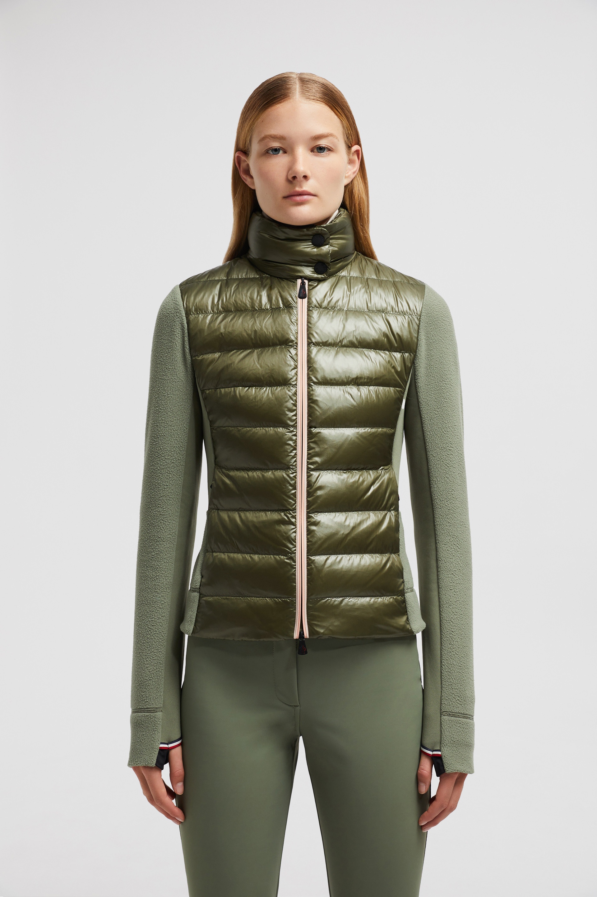Padded Zip-Up Sweatshirt - 3