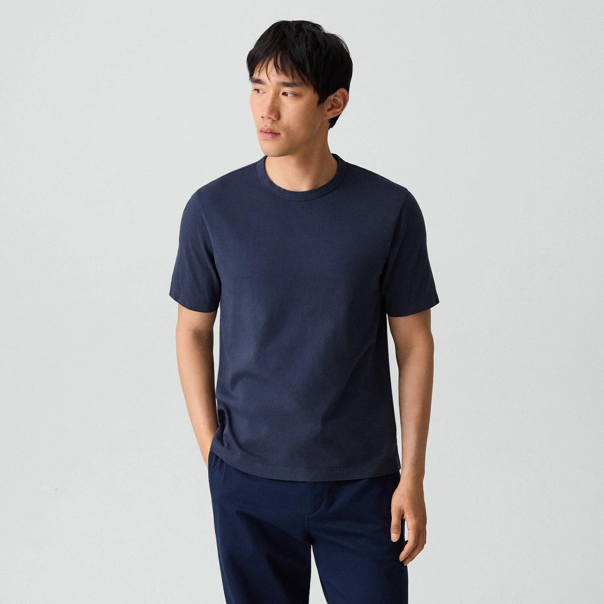 Crewneck Tee in Tinted Tee - 1