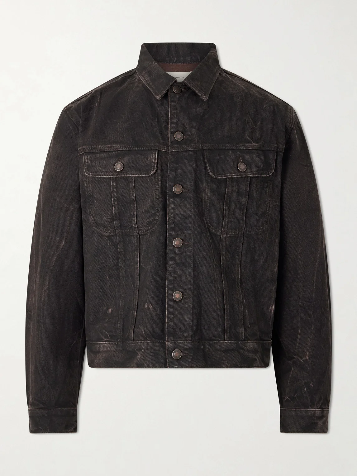 Alex Brown Trucker Cotton-Blend Jacket - 1