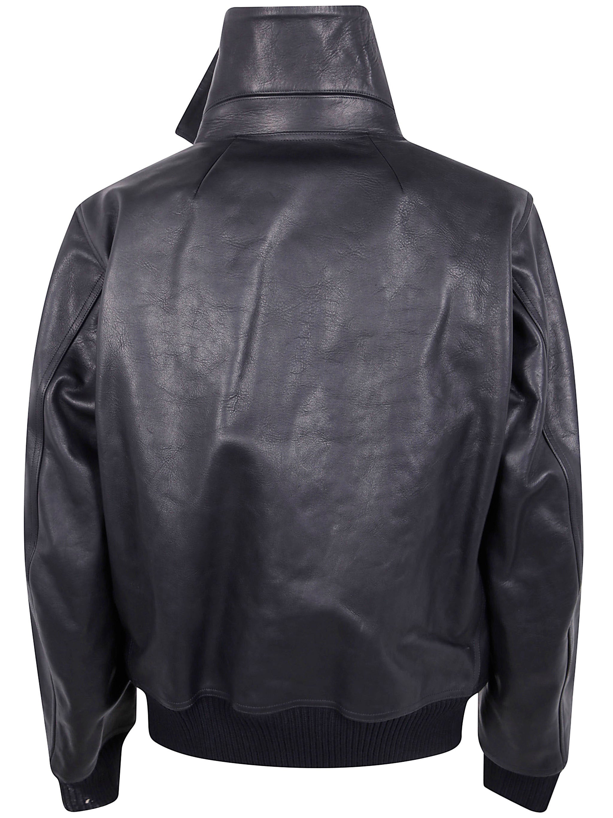 Rick Owens Men "Blixa Dracucollar" Jacket - 6