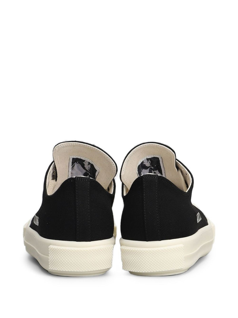 Temple eyelet lace-up sneakers 3