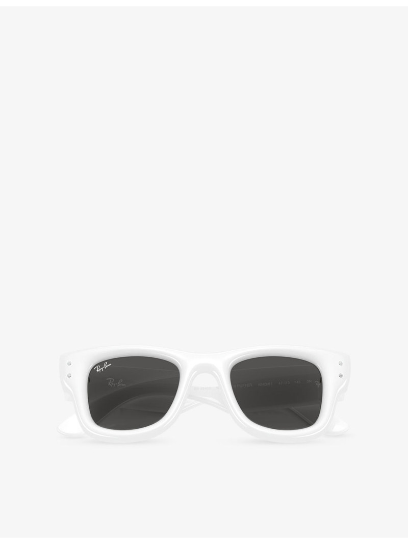 RB4940B Wayfarer Puffer Square-Frame Acetate Sunglasses 4