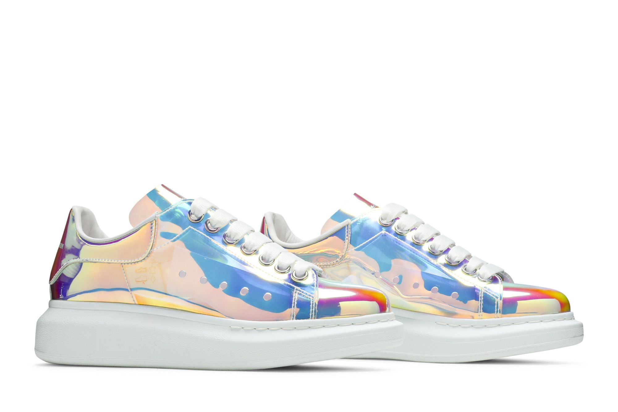 Alexander McQueen Wmns Oversized Sneaker 'Iridescent' - 8