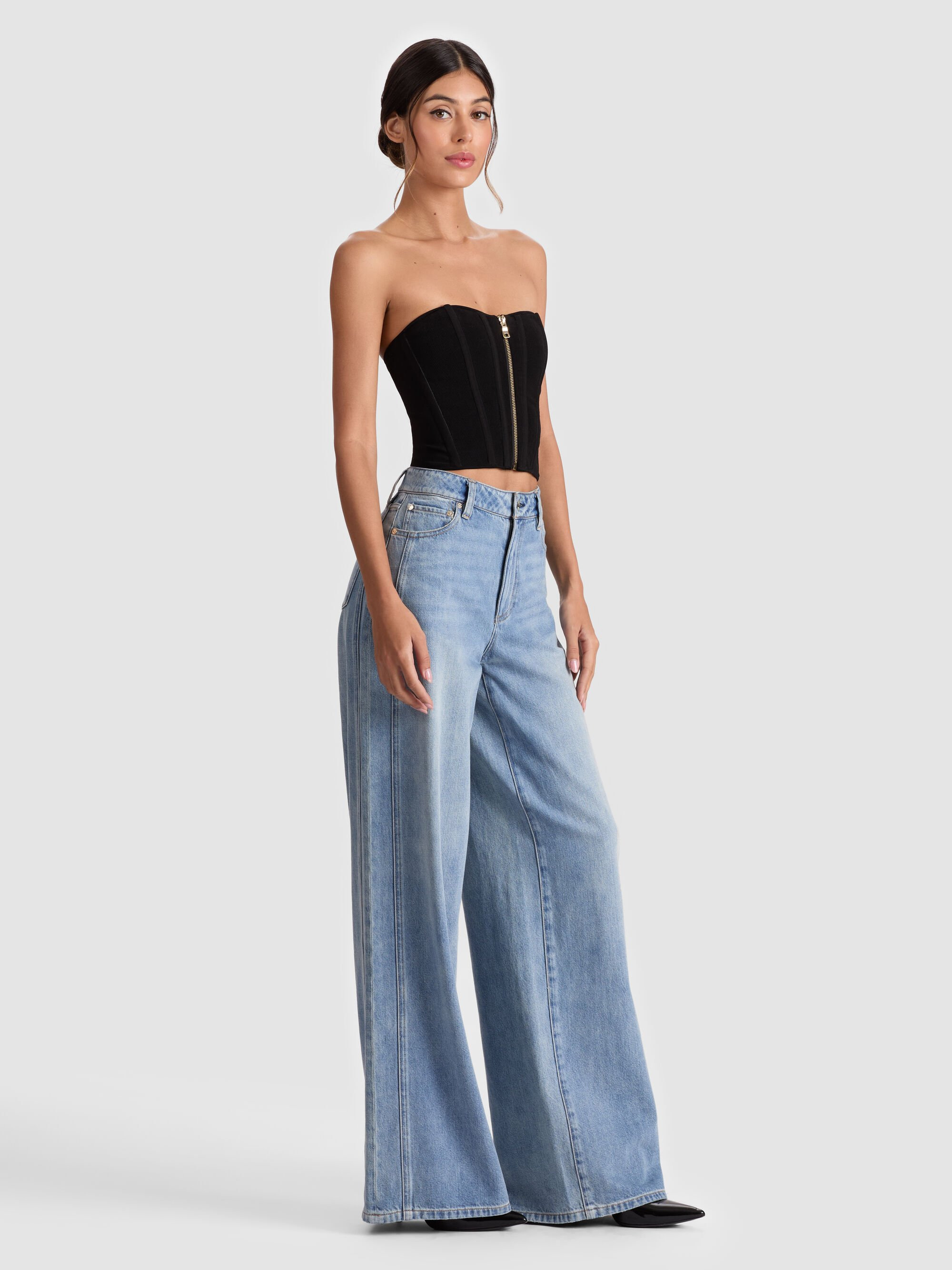 TASHA ZIP FRONT CORSET - 6