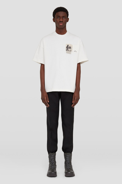 Jil Sander Printed Patch T-Shirt outlook