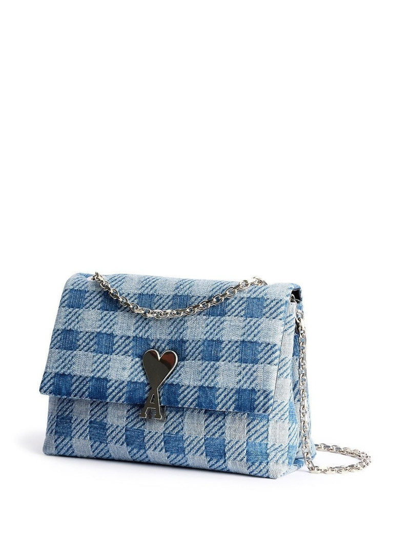 Voulez-vous check-print shoulder bag 3
