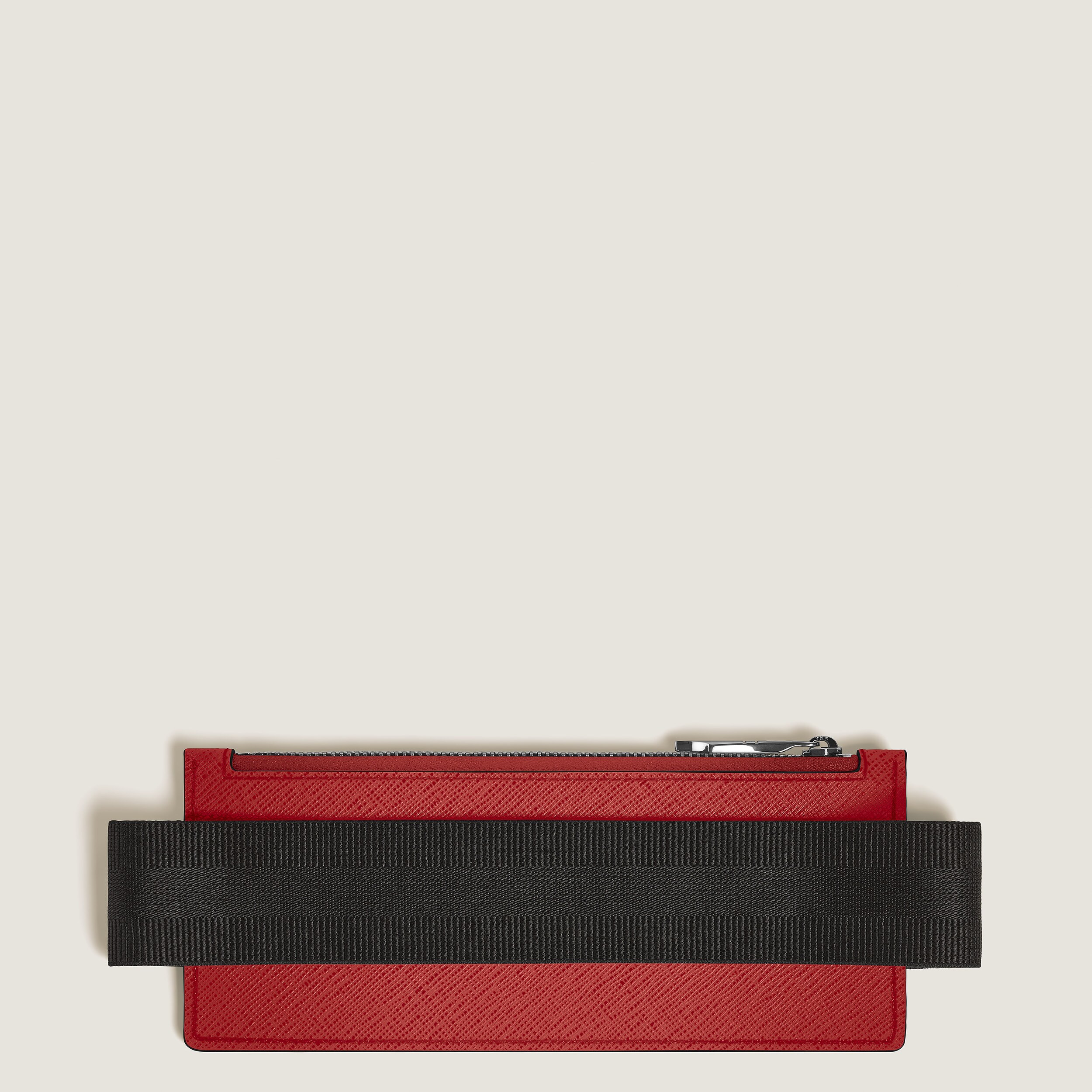 SARTORIAL 2 PEN POUCH ZIP WITH ELASTIC BAND - 2