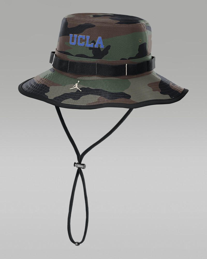 UCLA 2025 Military Appreciation Boonie Men's Jordan Brand Dri-FIT College Bucket Hat 1