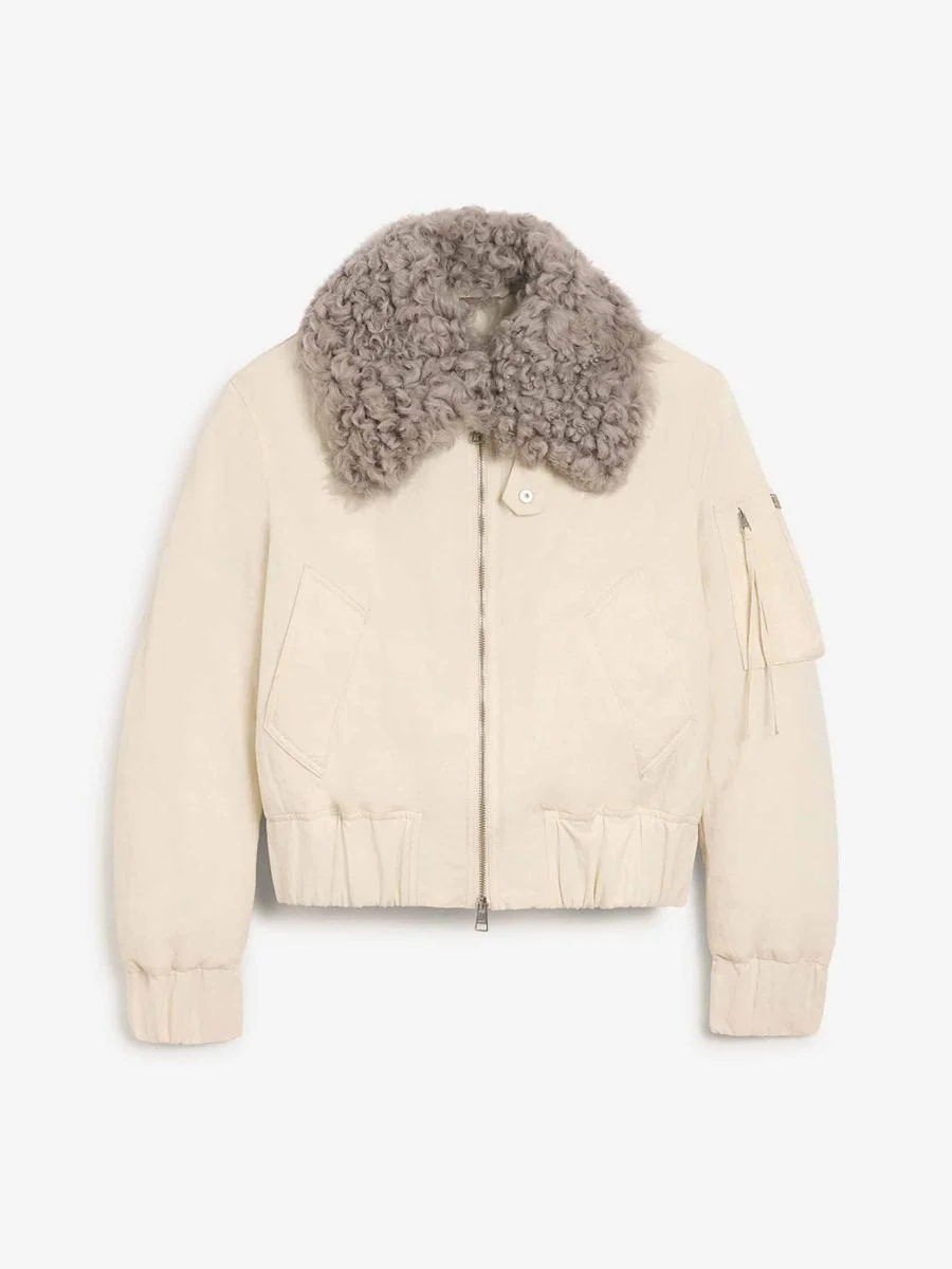 AMI Paris Quilted Bomber Jacket - 1