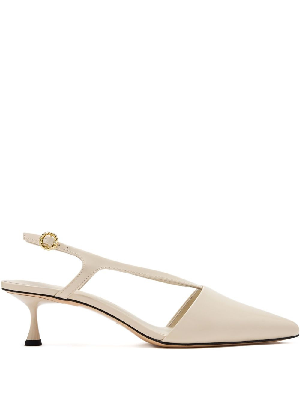 50mm slingback cut-out pumps - 1