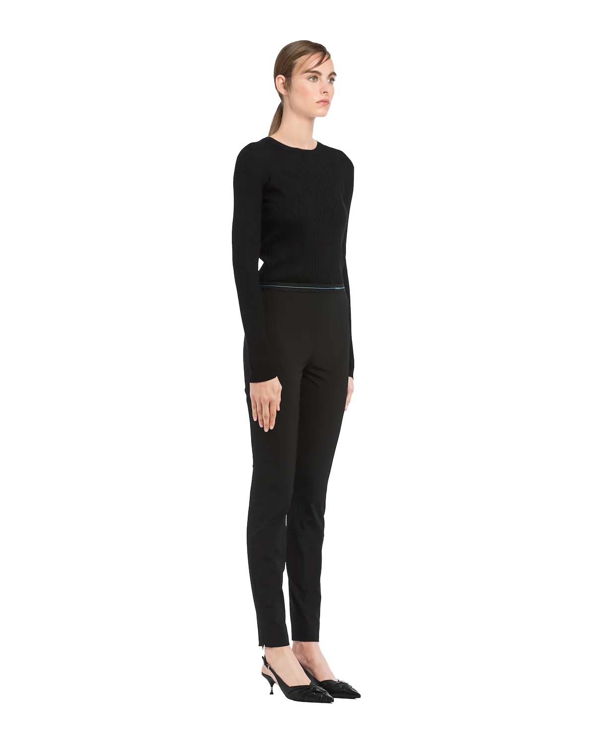 Technical stretch fabric trousers - 3