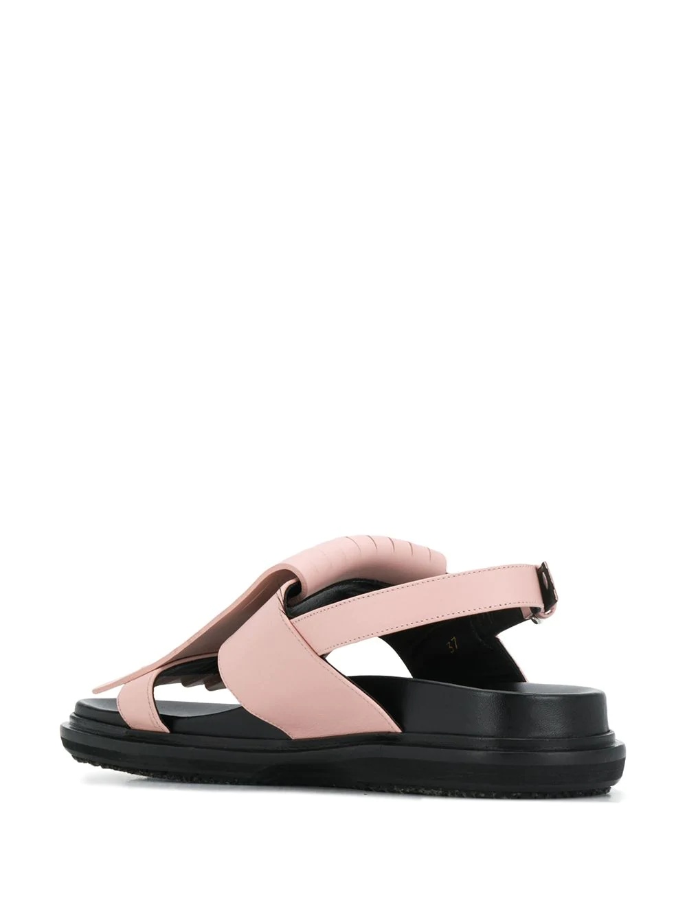 fringed Fussbett sandals - 3