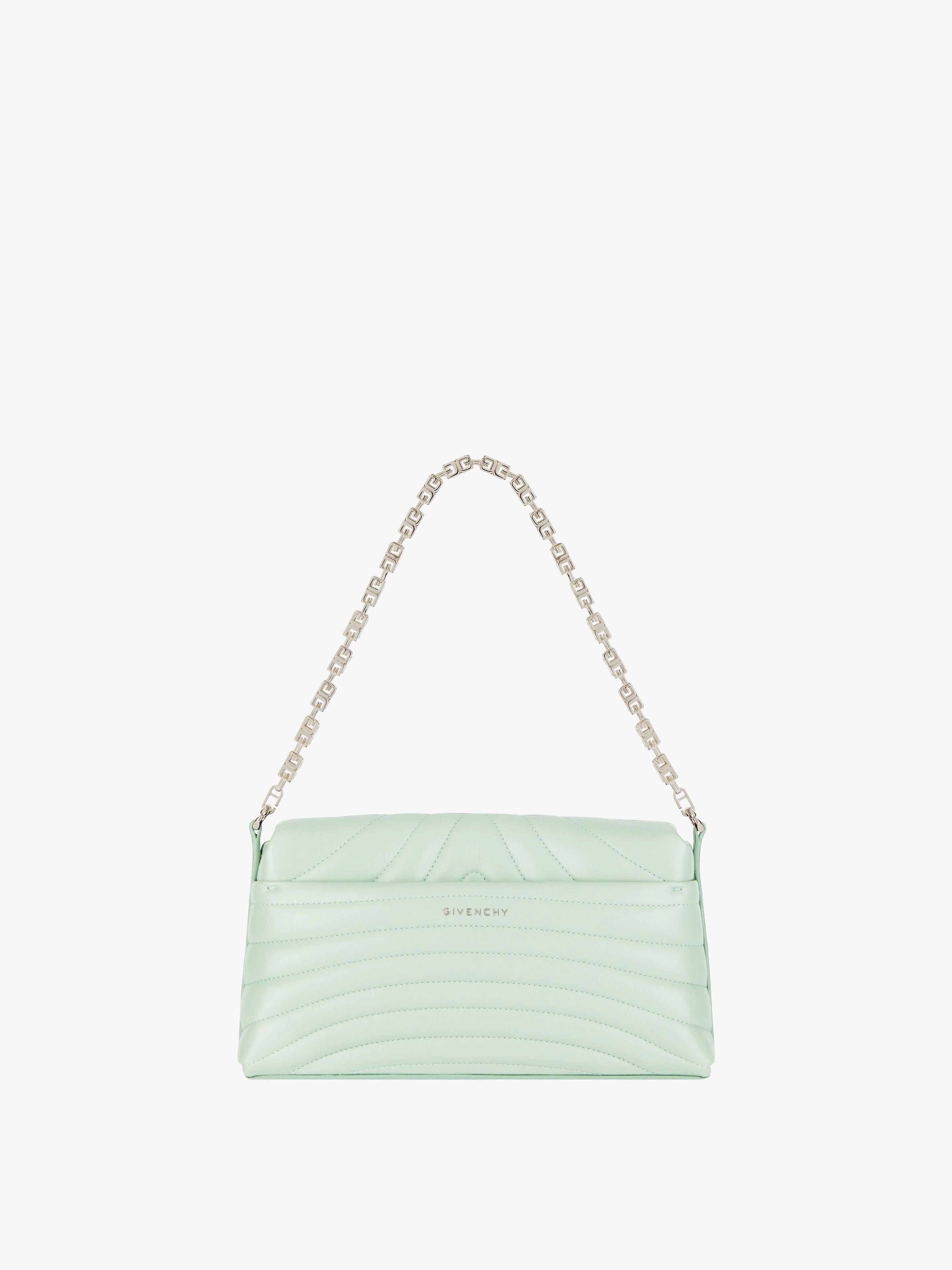 SMALL 4G SOFT BAG IN QUILTED LEATHER 6