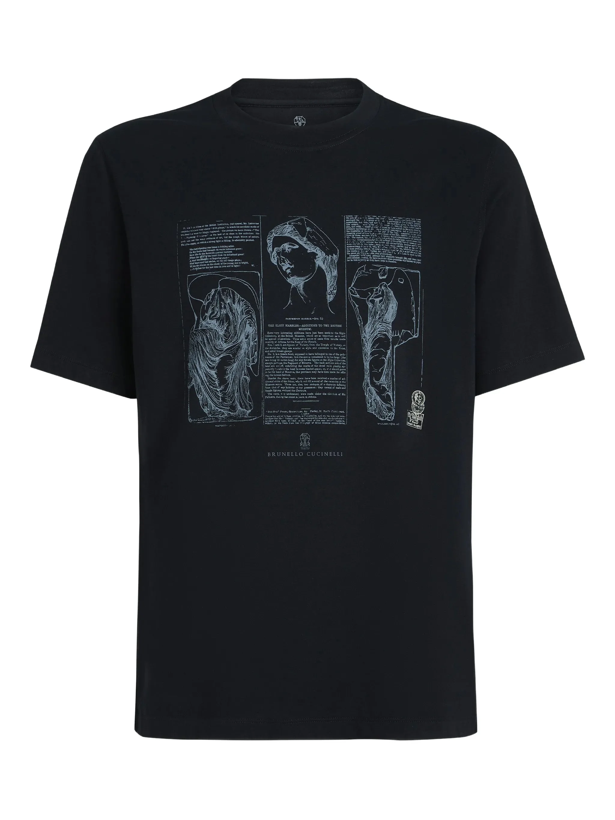 Brunello Cucinelli Print Crew-neck T-shirt - 1