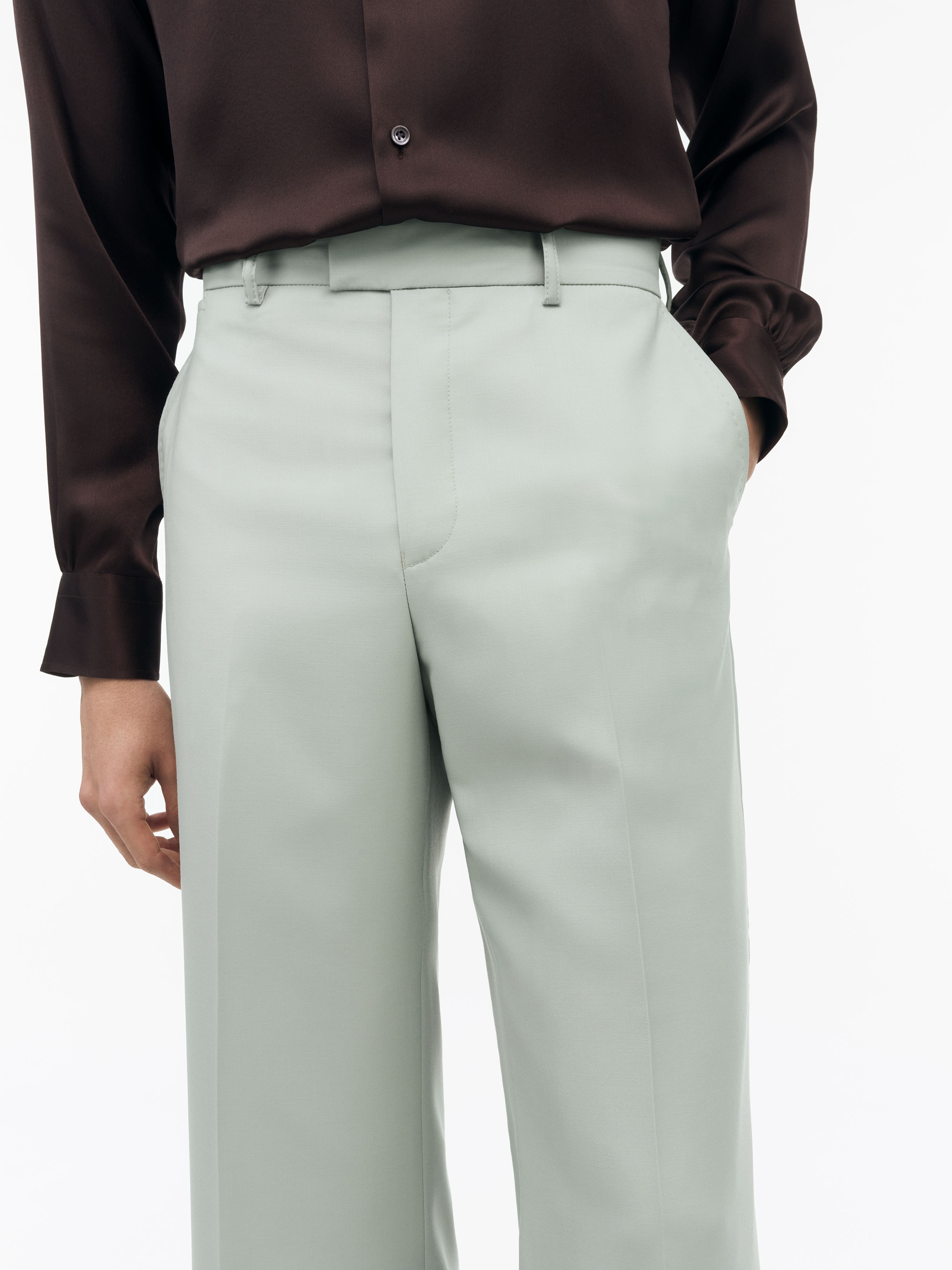 Dario Regular-fit Wool Trousers - 6