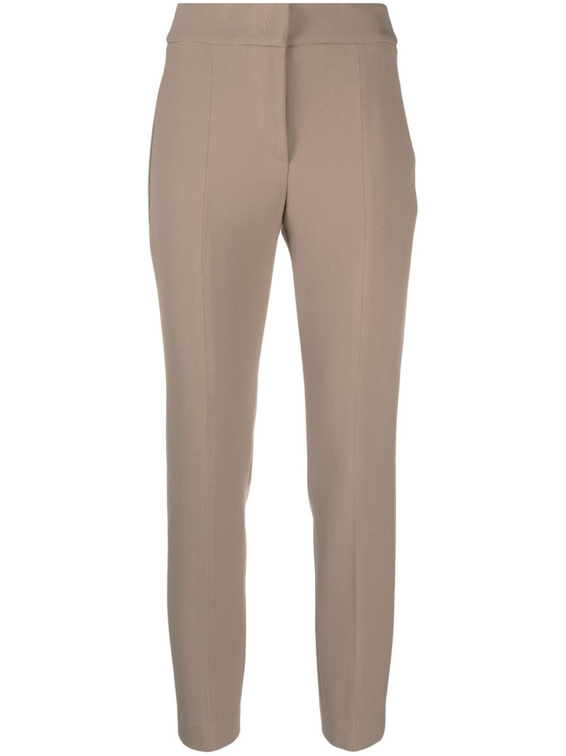 cropped slim-fit trousers 1