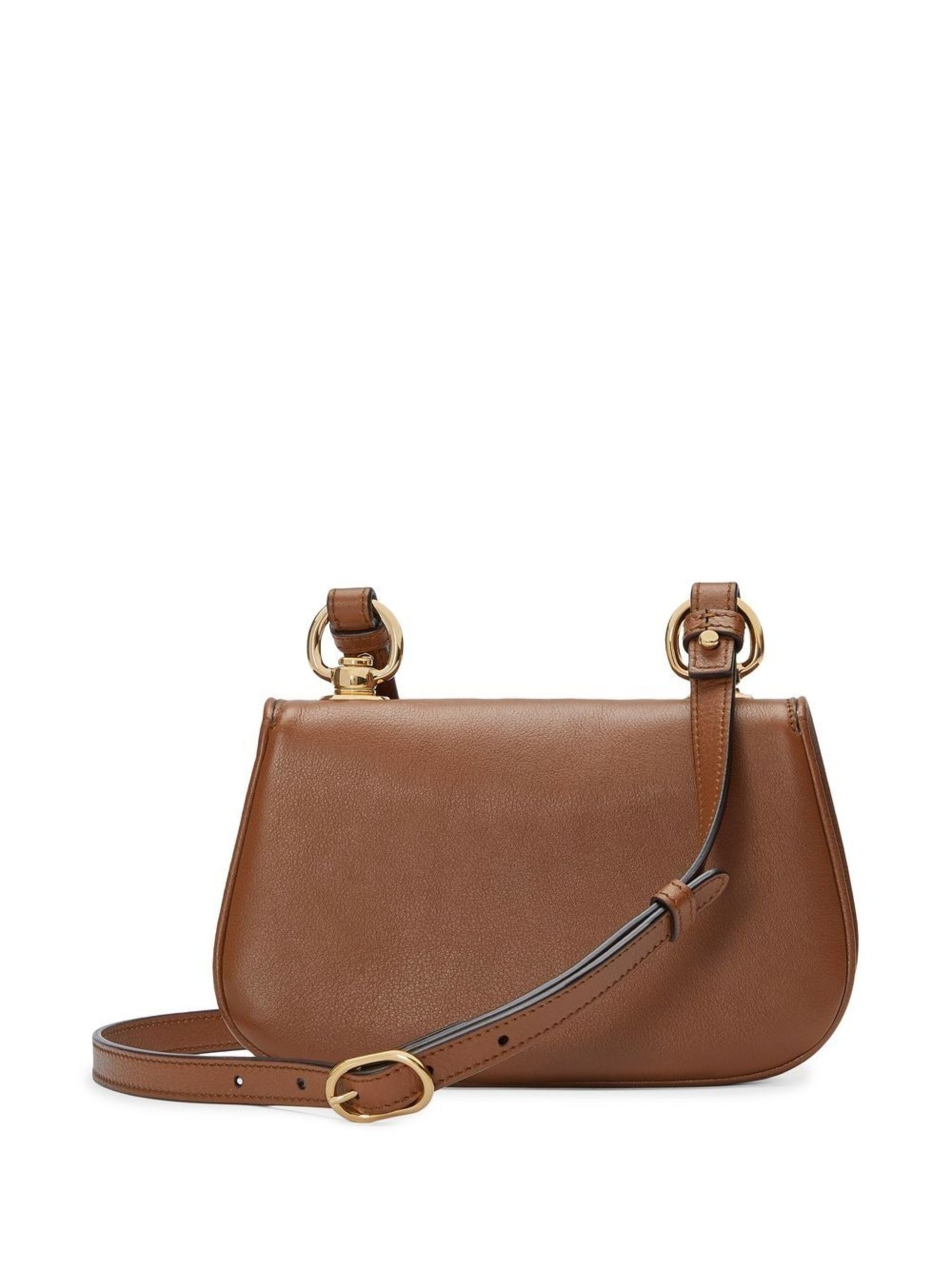 Brown Blondie Mini Leather Shoulder Bag - 3