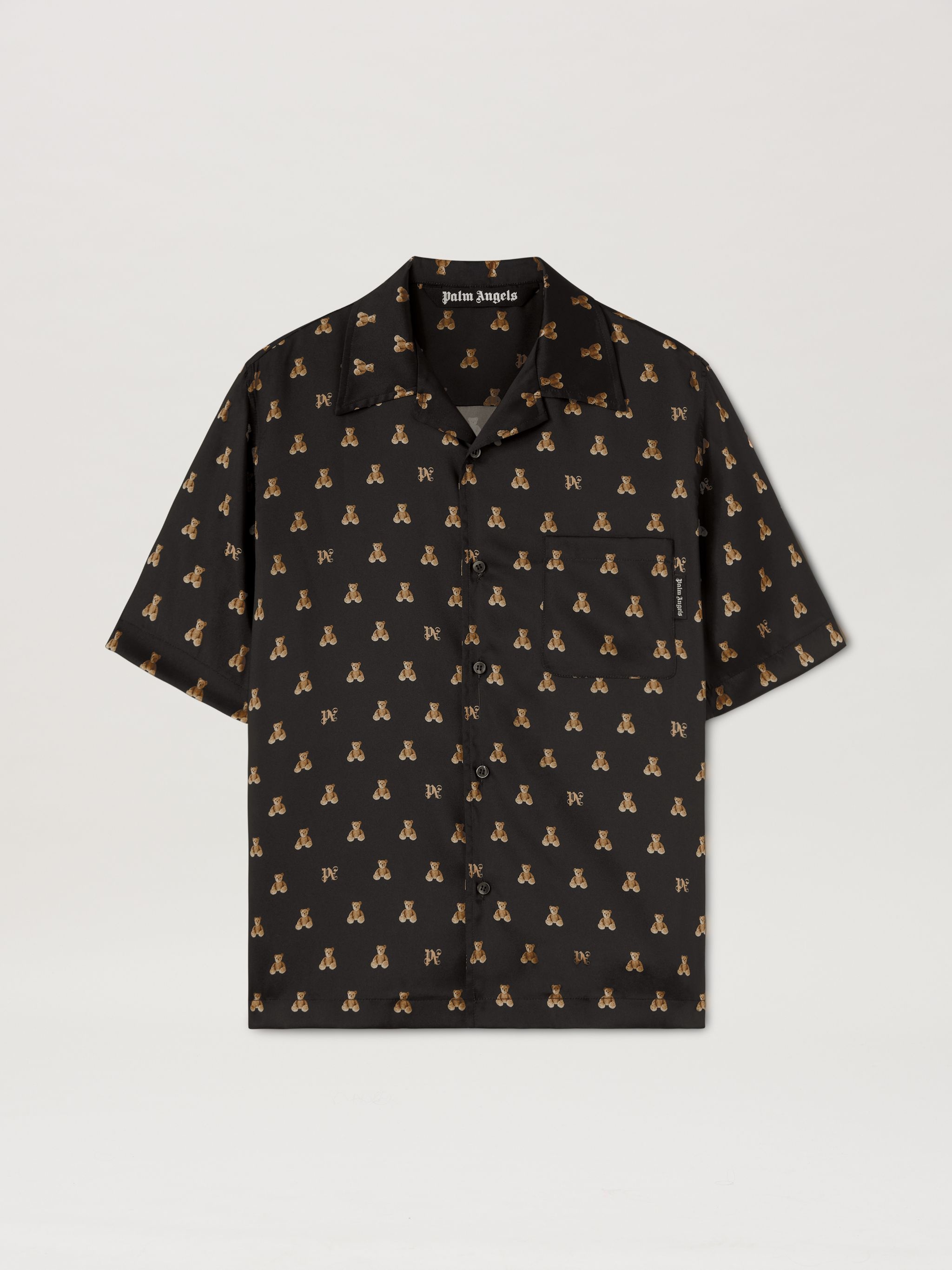 Bear In Mind Bowling Shirt - 1