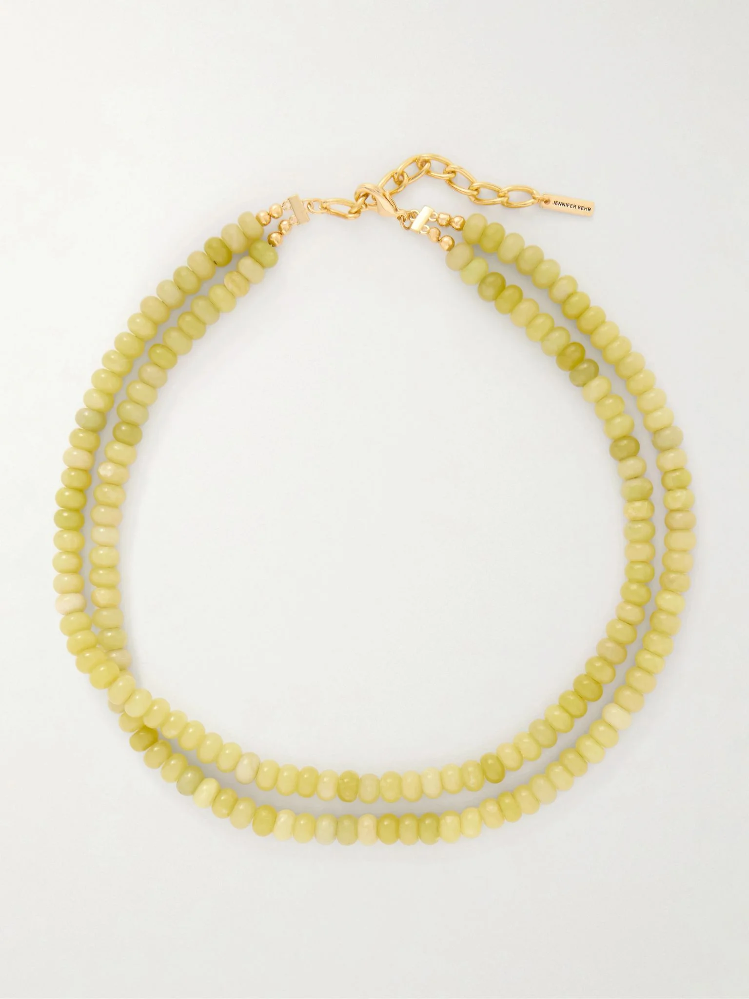 Veronica gold-tone quartz necklace Yellow - 1