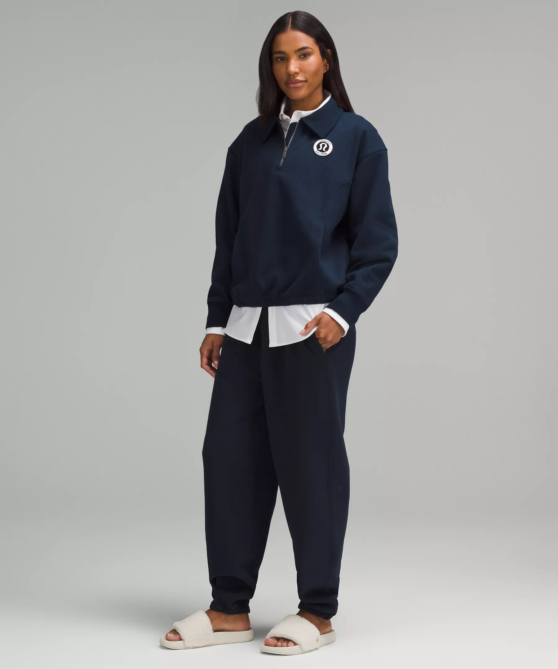 Women's Fleece Restfeel Slide - 2