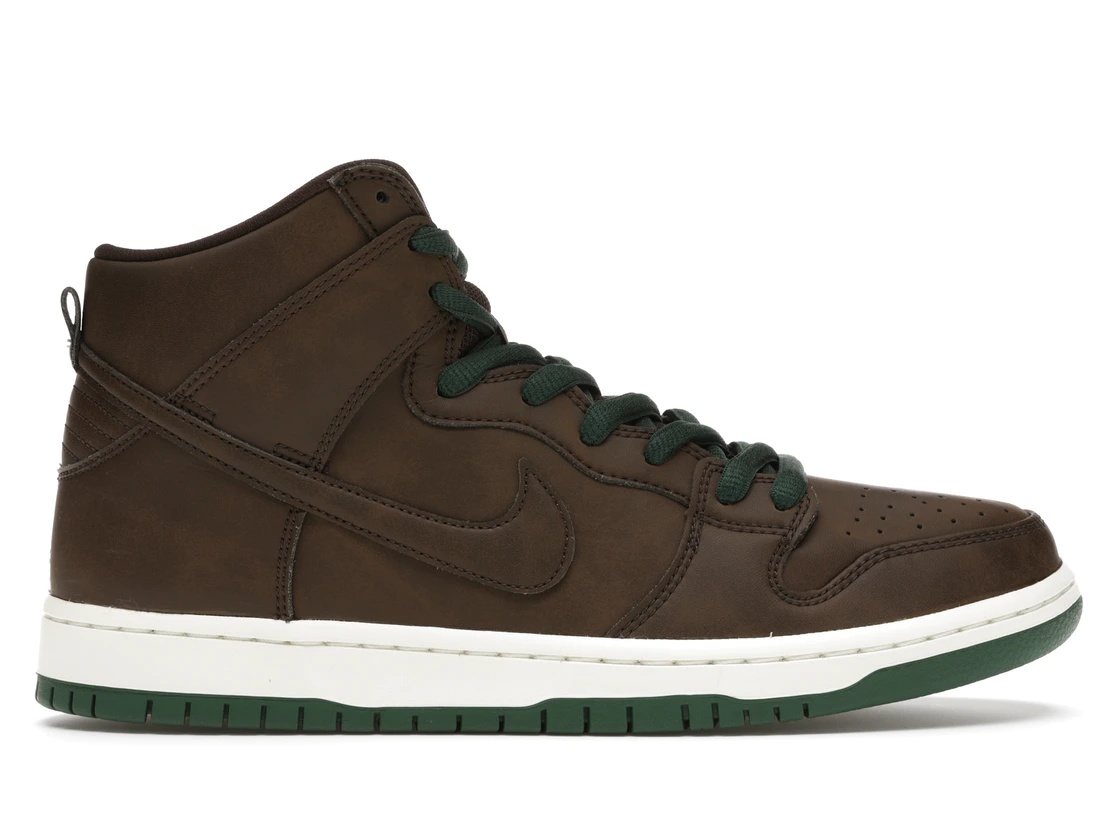 Nike SB Dunk High Baroque Brown Vegan Leather - 1