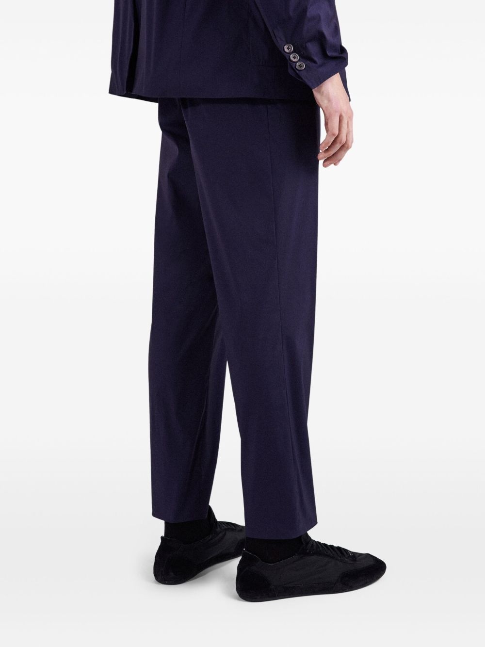 poplin stretch trousers - 5