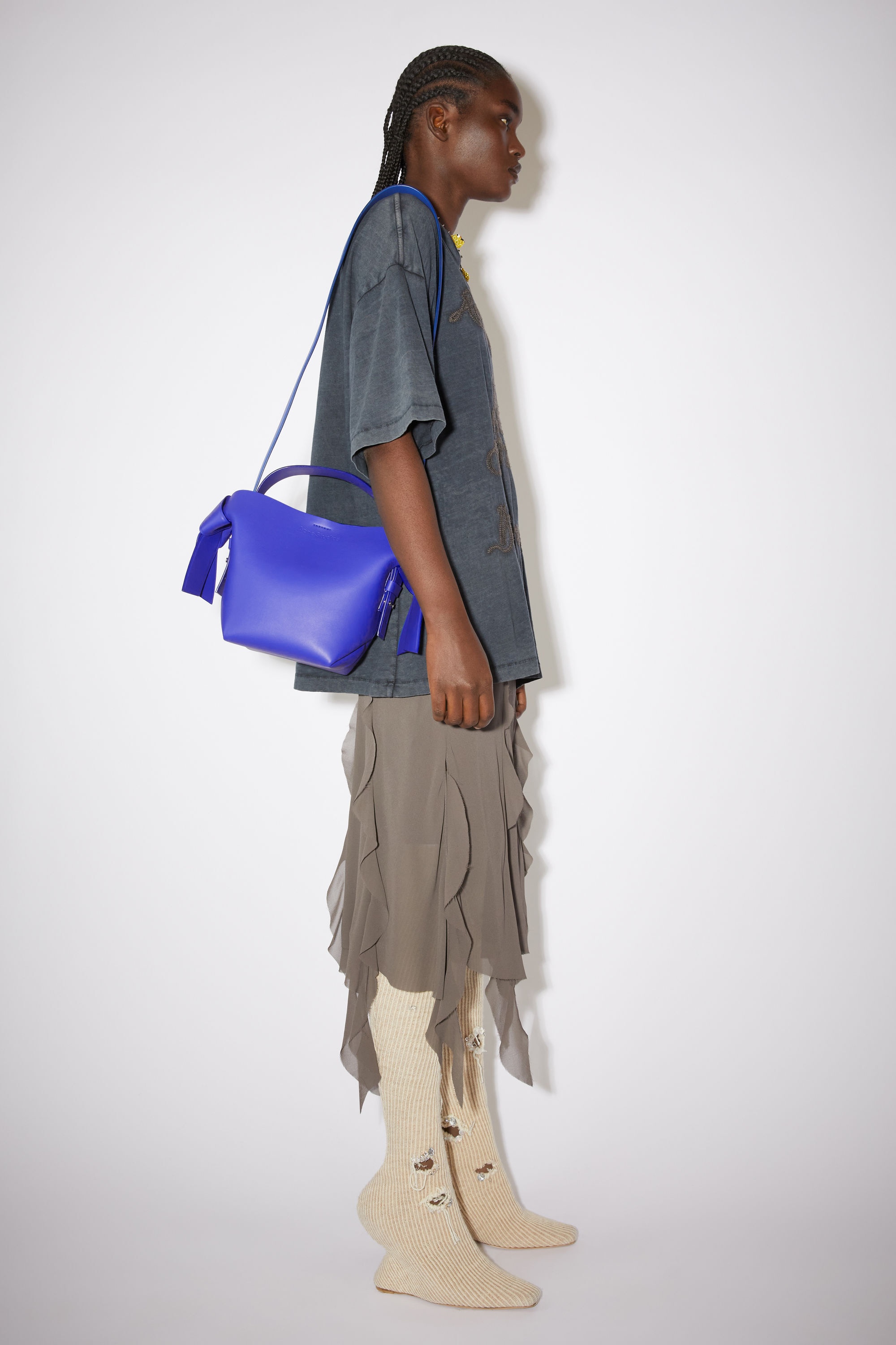 Mini shoulder bag - Blue - 4