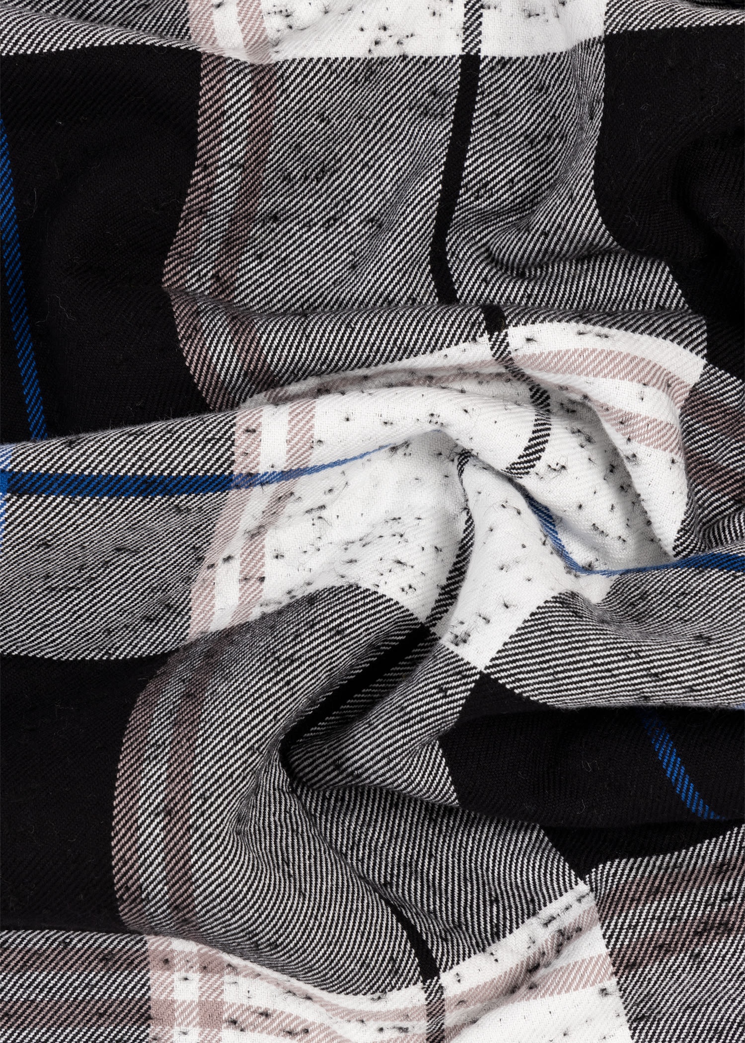 Black Buffalo Check Scarf - 4