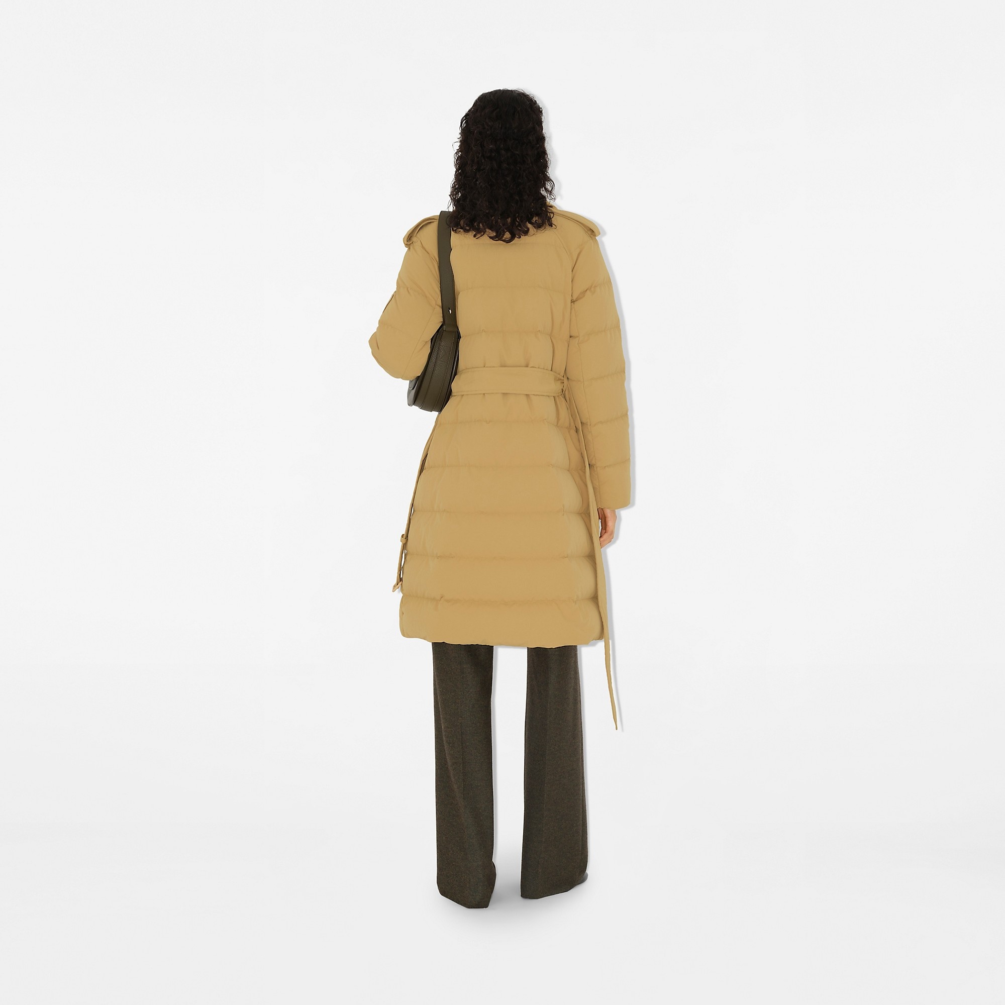 Burberry Mid-length Nylon Puffer Coat | REVERSIBLE