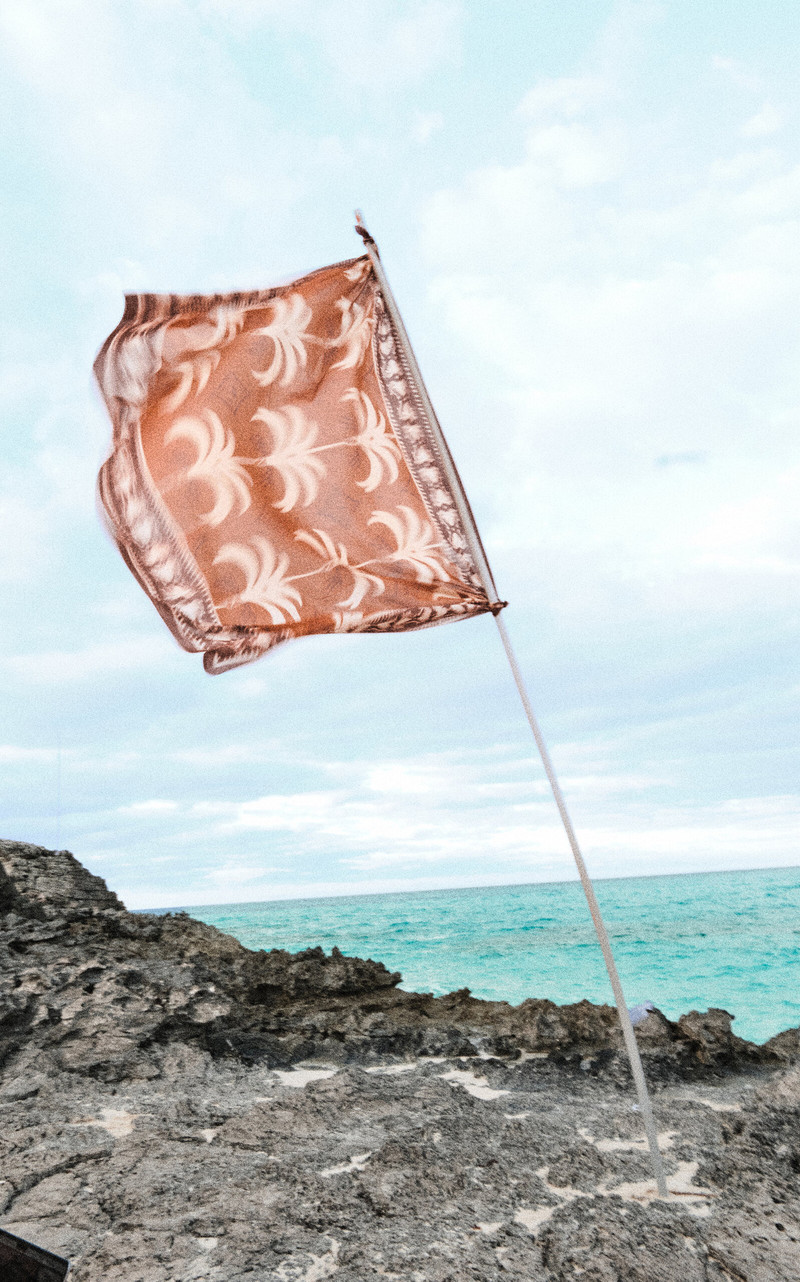 Johanna Ortiz Dance Of Cotton Pareo brown outlook