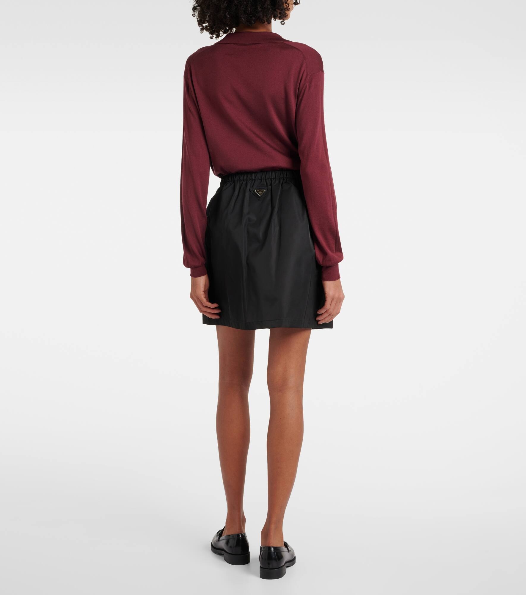 Re-Nylon miniskirt - 3