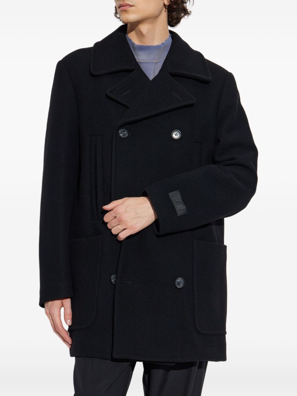 double-breasted coat - 3