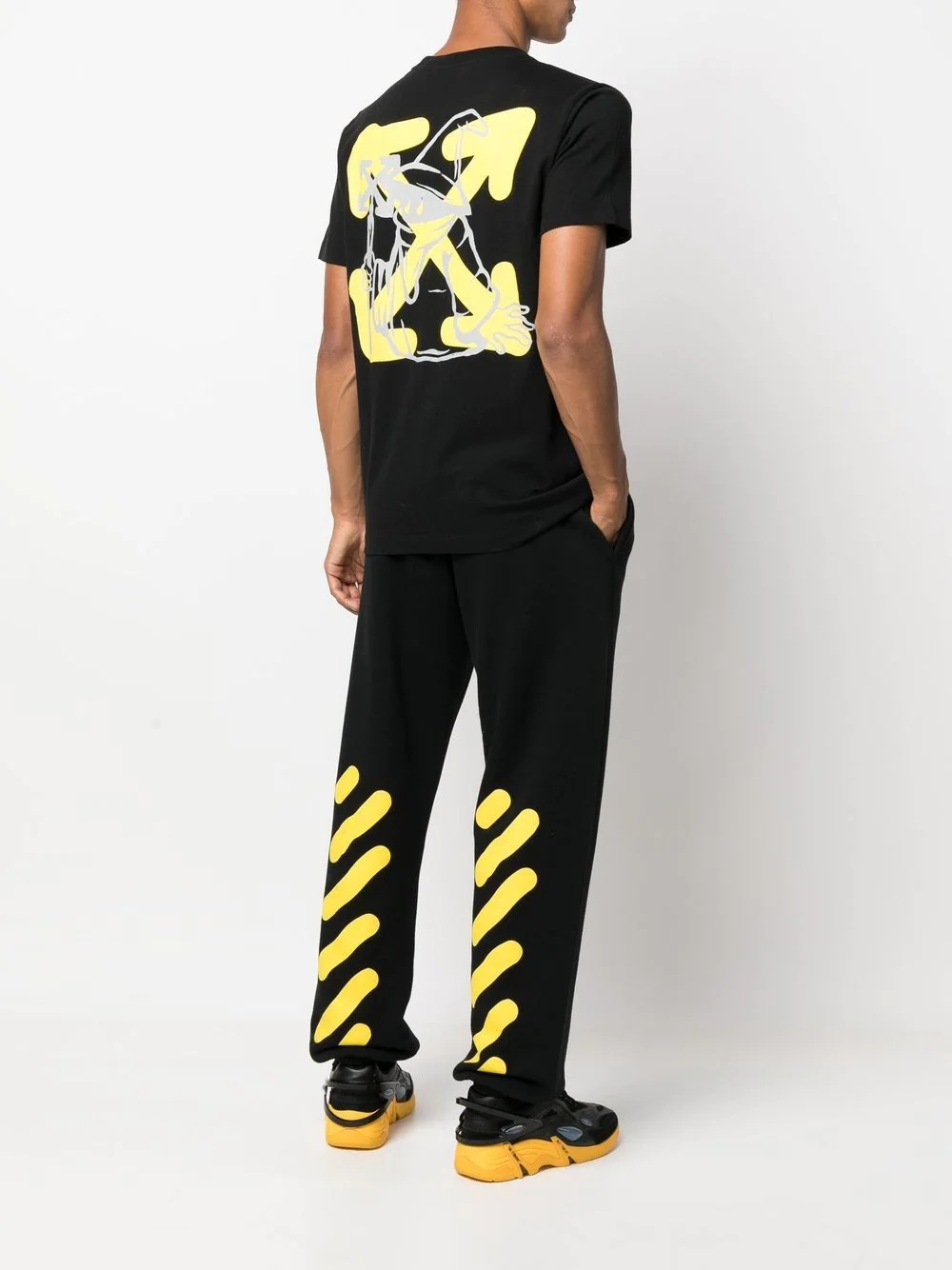 Diag-Stripe logo-print track pants - 2