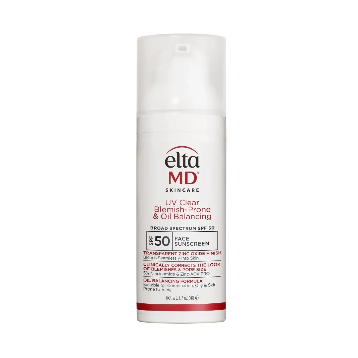 UV Clear Blemish-Prone & Oil Balancing SPF 50 - 1