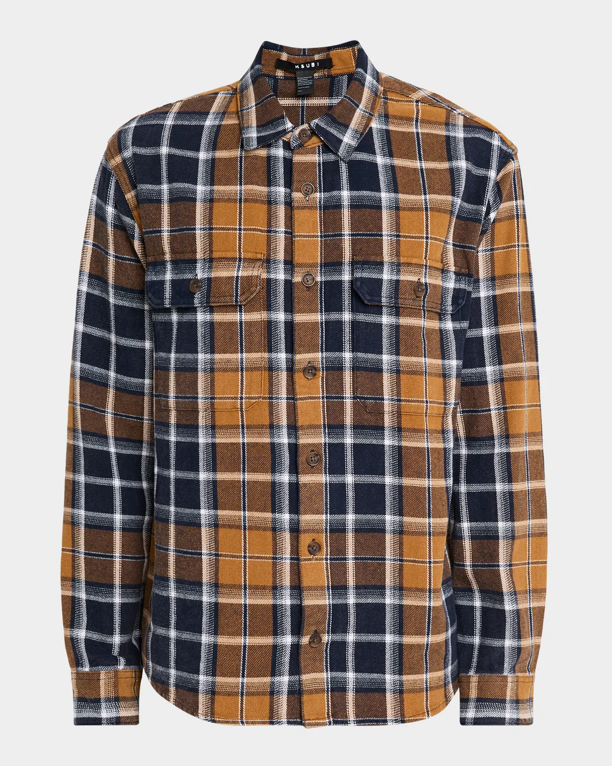 Men's Neo Nostalgia Rosebowl Check Logo Button-Down Shirt - 1