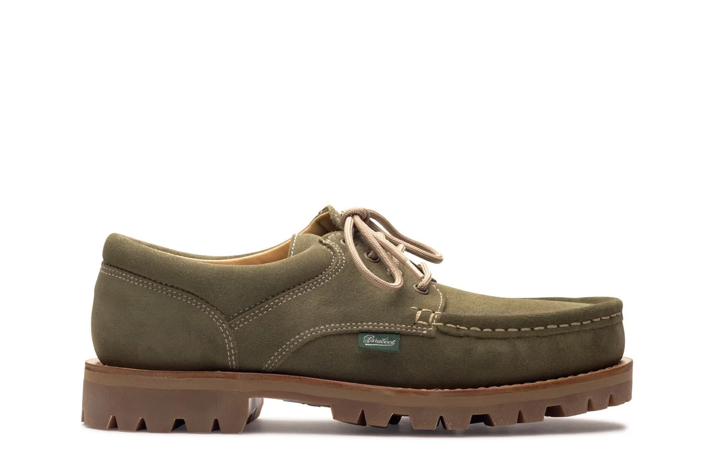 Thiers Kaki Velvet - Rubber Sole - 1